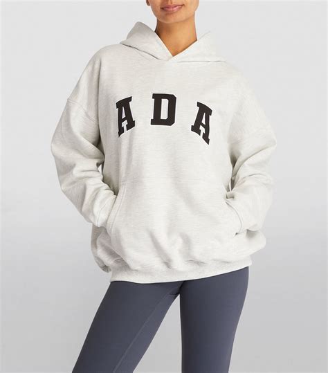 ada oversized hoodie light grey.